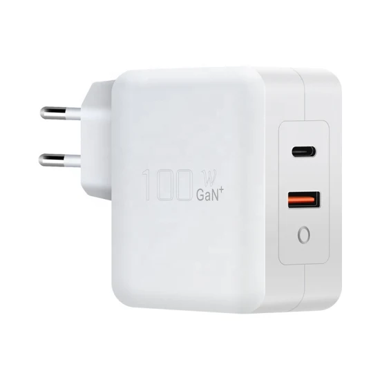 Caricabatterie da parete veloce GaN portatile 100W 120W 140W Alimentatore USB C Pd 1c Alimentatore per tablet Cellulare Laptop MacBook iPhone Xiaomi Samsung Huawei